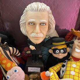 アルベルト・アインシュタイン スタチュー / 像 フィギュア 置物 オブジェ インテリア ディスプレイ Albert Einstein コレクション アメリカン雑貨