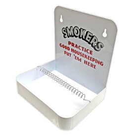 SMOKERS 灰皿 アシュトレイ [ホワイト] アメリカン雑貨