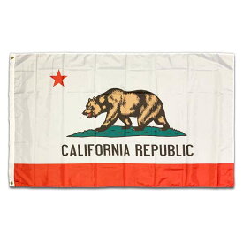 【CALIFORNIA REPUBLIC 旗 フラッグ】カリフォルニア リパブリック 150×90cm バー ガレージ アメリカン雑貨