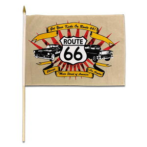 �ؐ��X�e�B�b�N �t���b�O [Route66 Cars] �� �A�����J���G��