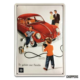 エンボス看板 【VolksWagen】/ フォルクス ワーゲン VW メタルポスター 看板 ガレージ ドイツ アメリカン雑貨 CHOPPERS