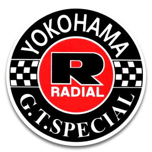 y[։zXebJ[#064 YOKOHAMA TIRE G.T.SPECIAL (8.5x8.5cm) / Rn}^C AJG