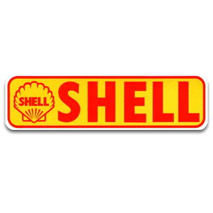 �y���[���։z�X�e�b�J�[#080 SHELL (11x3cm) / �V�F�� �o�i�[ �A�����J���G��