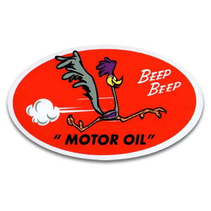 y[։zXebJ[#076 ROAD RUNNER MOTOR OIL (10x6cm) / [hi[ NEWcJx[Xn mX^WbN AJG