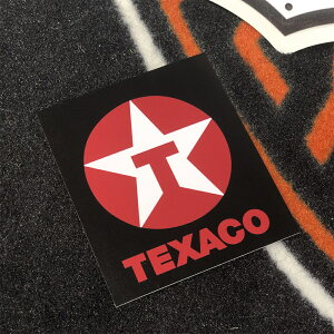 �y���[���։z�X�e�b�J�[#103 TEXACO (7.5x9.0cm) / �e�L�T�R �A�����J���G��