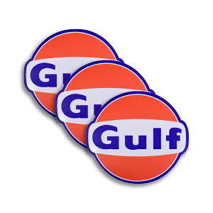 y[։zXebJ[#098 GULF Orange Disk S 3Zbg (8x5.5cm) / Kt AJ [^[ A IC NEWcJx[Xn mX^WbN AJG Be[W FORD tH[h K