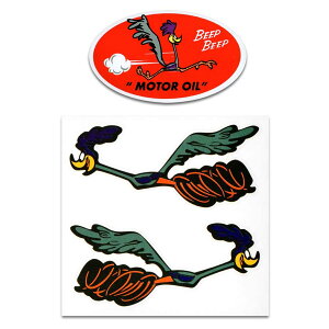 y[։zROAD RUNNER MOTOR OILXebJ[C A\[g3Zbg#13 (10x6cm) / [hi[ NEWcJx[Xn mX^WbN AJG