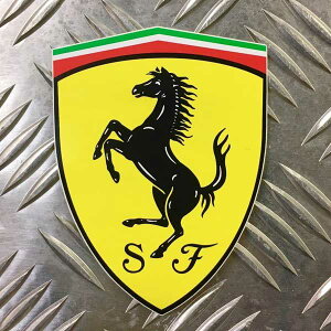�y���[���։z�t�F���[�� �I�t�B�V�����X�e�b�J�[ [�V�[���hM] / Ferrari ���K�i �A�����J���G��