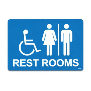 y[։zSign sticker REST ROOMS / TCXebJ[ AJG