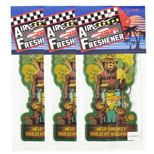 y[֑z Smokey Bear GA[tbVi[ Zbg (:T_Ebh) / X[L[xA GAt F ݂艺 Air Freshener J[tbVi[ ANZT[ A