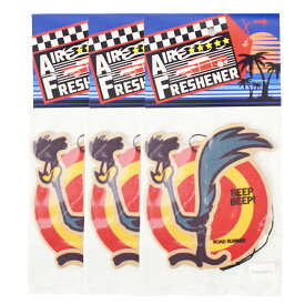 【メール便送料無料】 Road Runner エアーフレッシュナー お買い得セット (香り:ラズベリー) / 70's ロードランナー エアフレ 芳香剤 吊り下げ Air Freshener カーフレッシュナー アクセサリー アメリカン雑貨