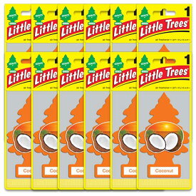 [メール便送料無料] ココナッツ 12枚セット / Little Trees リトルツリー アメリカン雑貨