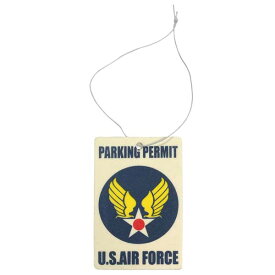 【メール便可】エアフレ U.S. AIR FORCE エアフォース (香り：マウンテンベリー) / 芳香剤 吊り下げ エアフレッシュナー Air Freshener カーフレッシュナー アクセサリー アメリカン雑貨