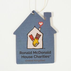 【メール便送料無料】 McDonald House エアーフレッシュナー お買い得セット (香り:ブルーベリー) / マクドナルド チャリティー エアフレ 芳香剤 吊り下げ Air Freshener カーフレッシュナー アクセ