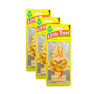 Ԍ聙y[֑z38.Peach Ginger Spiritz (s[`WW[Xsbc) Little Trees 3set / GAt F GAtbVi[ ݂艺 gc[ AJG