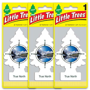 【メール便送料無料】12.True North (トゥルーノース)Little Trees 3個set / エアフレ 芳香剤 エアフレッシュナー 吊り下げ リトルツリー アメリカン雑貨