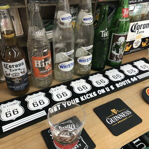 yBAR}bg ROUTE66 z57.5×10×0.9cm / [g66 o[}bg BAR AJG