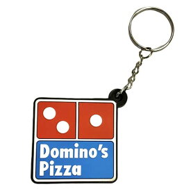 ラバー キーホルダー [ドミノピザ] Domino's Pizza キーリング アメリカン雑貨