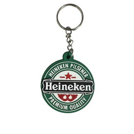 ラバー キーホルダー [ハイネケン] Heineken キーリング アメリカン雑貨 ビール ロゴ おしゃれ アメ雑