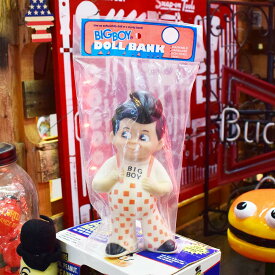 Big Boy コインバンク ビッグボーイ 貯金箱 / ソフビ ハンバーガー インテリア スタチュー アメリカン雑貨