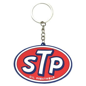【メール便可】ラバーキーホルダー [エスティーピー] STP / キーリング アメリカン雑貨