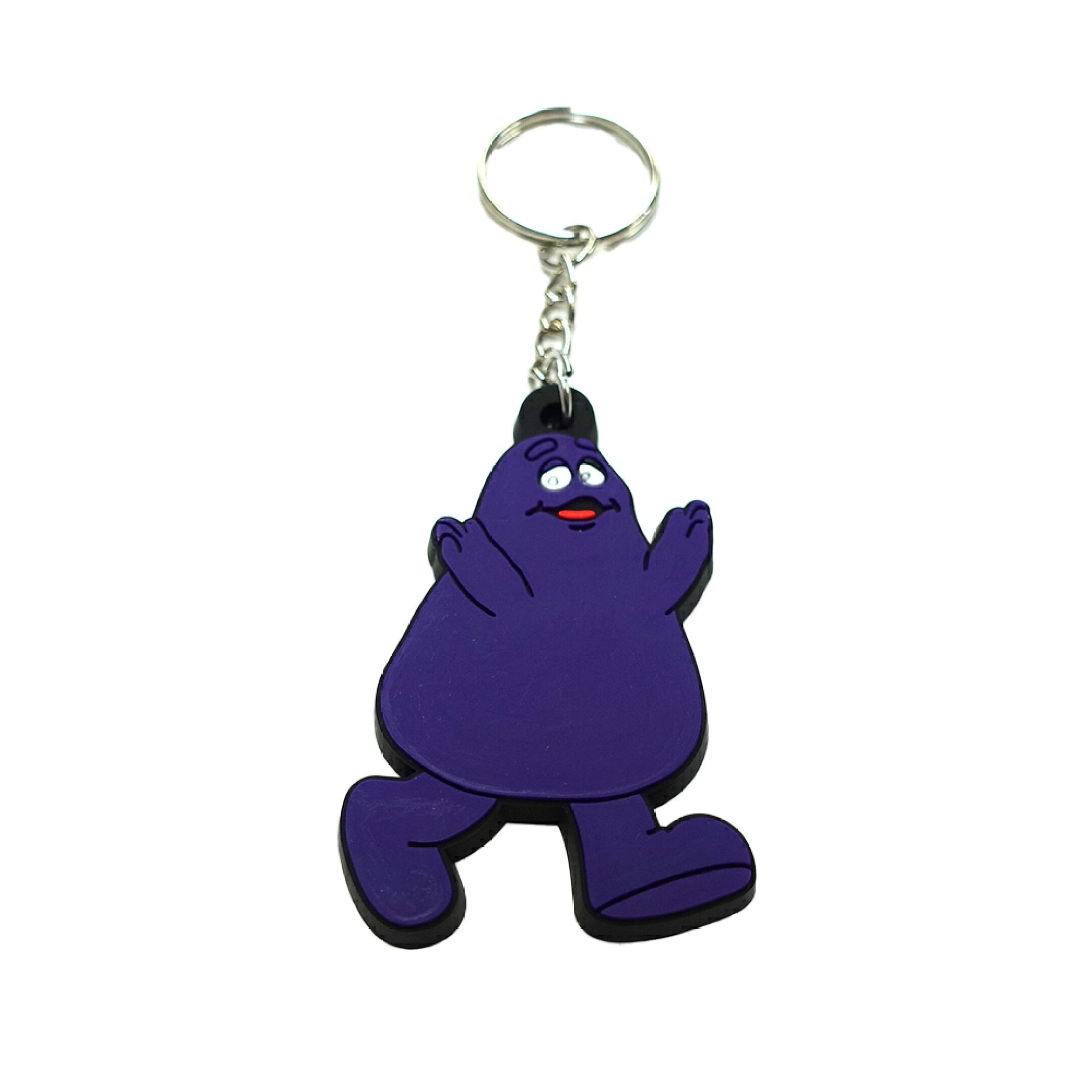 ラバーキーホルダー McDonald's グリマス マクドナルド (6.4x4.3cm) キーリング アメリカン雑貨 LACMC2001ACC