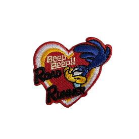 【メール便可】ミニワッペン Road Runner (4.1x4.5cm) [MW069] 手芸 パッチワーク アメ雑 アメリカン雑貨