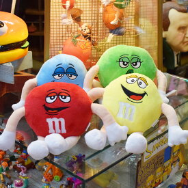 【m&m's ぬいぐるみ】4体セット / エムアンドエムズ MM プラッシュドール キャラクターグッズ アメリカン雑貨