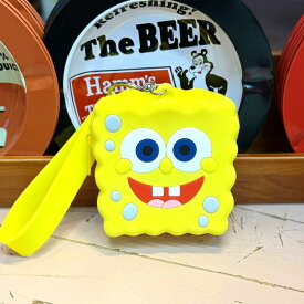 ラバーコインケース スポンジボブ / SpongeBob キーリング キーホルダー アメリカン雑貨