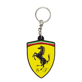 【メール便可】ラバーキーホルダー [フェラーリ] Ferrari (4.3×6.6cm) / キーリング アメリカン雑貨 lcerc014acc