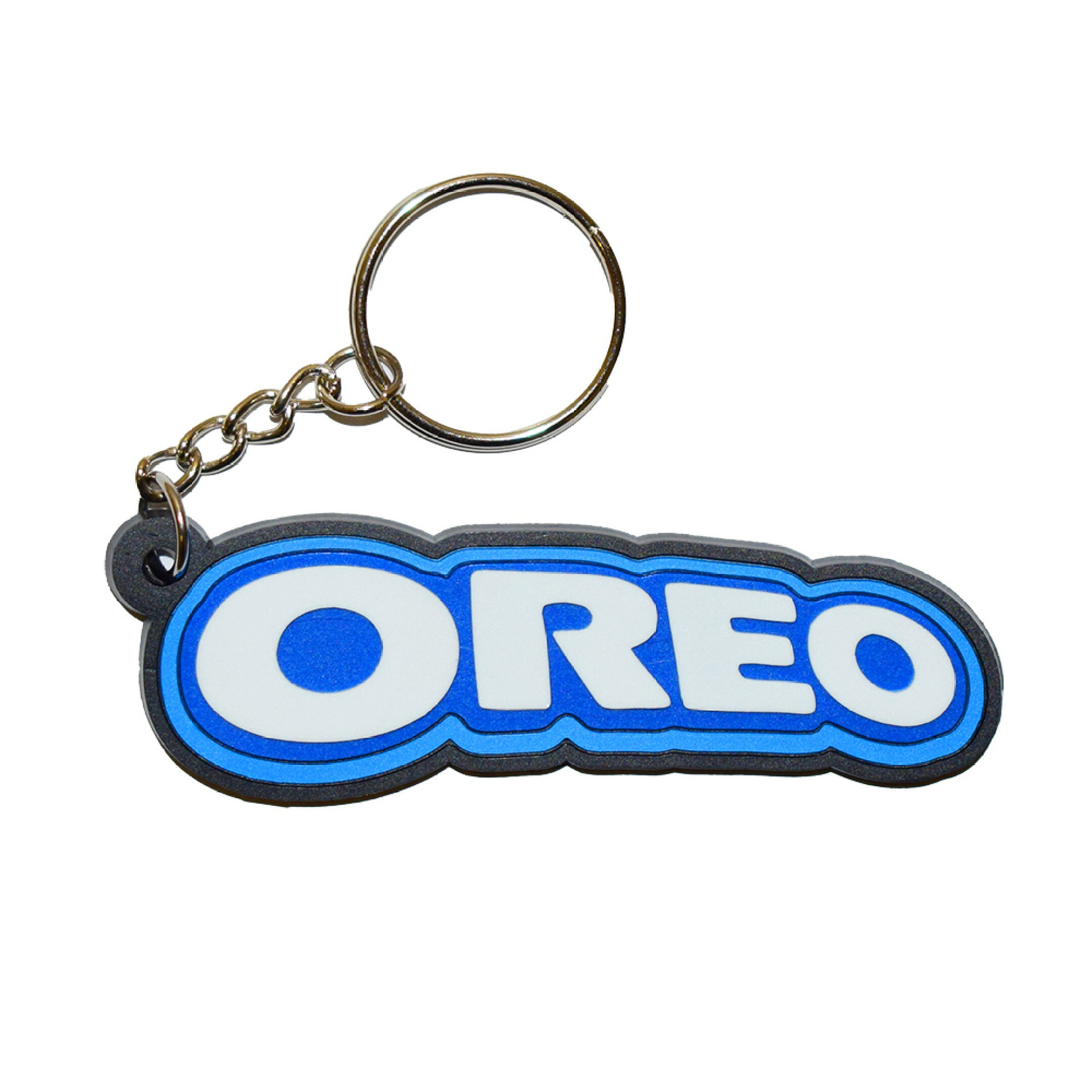 【メール便可】ラバーキーホルダー [オレオ ] (8×2.5cm) / OREO キーリング アメリカン雑貨