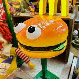 ハンバーガー パッチ スタチュー Hamburger Patch Statue キャラクター アドバタイジング アメリカン雑貨　マクドナルド