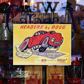 ポスター / [HEADERS] ヘッダーズ アメリカン雑貨 インテリア 装飾 アメ雑 ガレージ