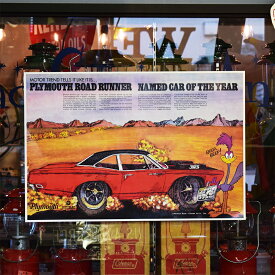 ポスター / Road Runner ロードランナー CAR アメリカン雑貨