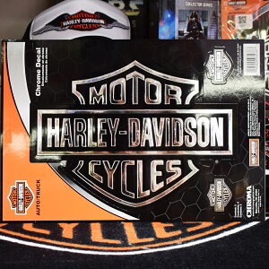 y[։zHARLEY DAVIDSON ItBVXebJ[ [ B/S EMBOSSED CHROME DECAL ] / o[V[h G{X N[fJ[ n[[_rbh\ fJ[ AJG