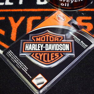 y[։zHARLEY DAVIDSON ItBVXebJ[ [ BAR&SHIELD ALUMINUM DECAL ] / o[V[h A~jE fJ[ n[[_rbh\ fJ[ AJG