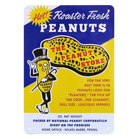 プラスチックサインボード【Mr.PEANUTS】 / ミスターピーナッツ サインボード 看板 アメリカン雑貨