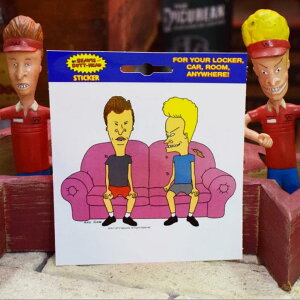 y[։zBeavis and Butt-Head Sticker yCouchz/ r[oXobgwbh XebJ[ DEAD STOCK XebJ[ A AJG