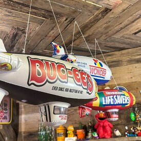 インフレータブル 飛行船 エアー飛行船 ブリンプ AIRSHIP / エアディスプレイ アメリカン雑貨 LIFE SAVERS Wonder Bread BUC-EE'S Wienerschnitzel