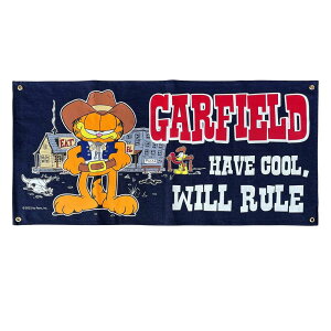 Garfield �f�j���o�i�[ [COWBOY ] / �K�[�t�B�[���h �t���b�O �� �^�y�X�g���[ �Ǌ|�� ���O �A�����J���G��