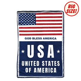 BOA BLANKET【USA】ボアブランケット / US MOTOR アメリカン雑貨 インテリア ガレージ 車 バイク アメリカ雑貨 チョッパー カッコイイ アメ雑 アメ車 星条旗 極暖