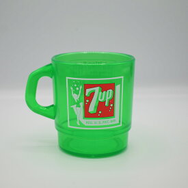スタッキング マグカップ [7UP‐CLEAR GREEN] / コップ アウトドア プラスチック アメリカン雑貨 生活雑貨