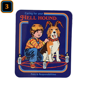 �y���[���։z�X�e�b�J�[ Steven Rhodes-3 [HELL HOUND] / �X�e�B�[�u�����[�Y 70's 80's �_�[�N�t�@���^�W�[ �u���b�N�W���[�N �A�����J���G��