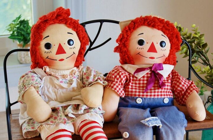 楽天市場】アンティーク ラガディ 送料無料 アン＆アンディ Raggedy  