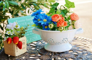 B品特価 ガーデニング雑貨 キッチン雑貨 コランダー 白 S レトロ アンティーク ホーロー 琺瑯 ガーデン雑貨 インテリア雑貨 ナチュラル雑貨 カントリー雑貨 水切り サラダボウル 植木鉢 おし