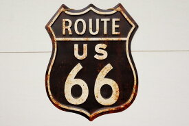 ROUTE66 ルート66 送料無料 大きい 看板 US ブリキサイン 黒 TIN ブリキ製 壁飾り ガレージ プレート サイン アメリカン アメカジ カジュアル カントリー インテリア 雑貨 ブリキ 壁掛け 安い レトロ 安い おしゃれ シンプル セール 特価 男前 渋い 壁付け 西海岸 即納