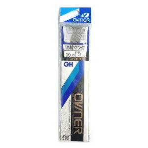 オーナー針 流線ケン付 10号 ハリス2号 45cm付 糸付き 仕掛け 釣り具 釣り針