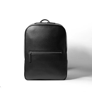 [aucentic] Full Grain Leather Backpack 2���^�C�v �o�b�N�p�b�N �����b�N �����Y ���U�[ �C�^���A�����U�[ �r�W�l�X�o�b�O �m�[�gPC �{�v