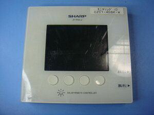 JH-RWL2 SHARP �V���[�v �\�[���[ ���d���j�^�[ �R���g���[���[ �����R�� �������� �X�s�[�h���� ���� �s�Ǖi�ԋ��ۏ� ���� C9711