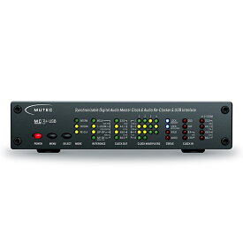 MUTEC - MC-3+USB/Black（USB デジタルオーディオ・マスタークロックジェネレーター）【在庫有り即納】